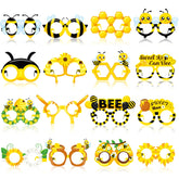Threan bee party glasses 32 pairs for party props