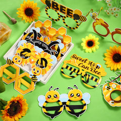 Children and adults bee party eyeglasses Threan
