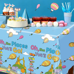 Oh The Places You'll Go decorations theme for birthday and graduation