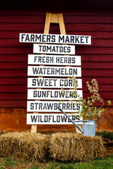 Three sizes available Large FARMERS MARKET Sign
