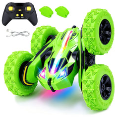 Threeking remote control car with flip stunt design