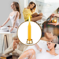 Mini taper candle size 0.47 x 2.95 inches