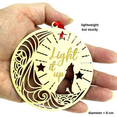 Throne of Glass laser cut wood ornament decorative piece
