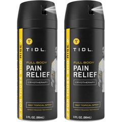 TIDL cryotherapy instant cooling topical spray bottle