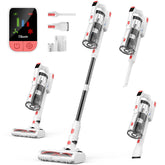 Tikom V750 cordless vacuum white front view