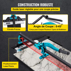 Max cutting thickness 6-15mm on tile cutter