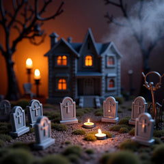 Tim Chess resin mini tombstones for crafts