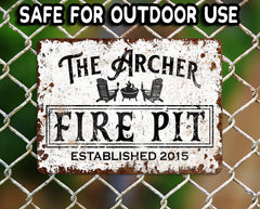 Outdoor metal tin sign 12x18 rust proof aluminum