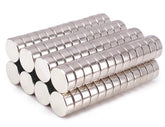 Tiny round disc magnets 8x4mm in package 50pcs
