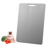 Titanium Cutting Board for Kitchen 16x11 dual-sided design