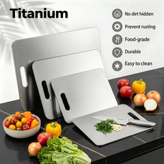 L titanium cutting board 13.5x9 inch for vegetables