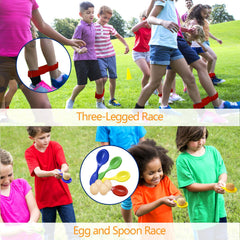 TITGIPE nylon 3-legged race bands for easy fit and durability