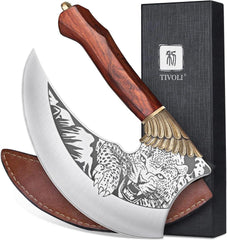 TIVOLI Ulu Knife with rosewood handle