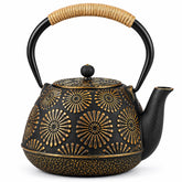 TiwisiTe cast iron teapot 40oz infuser