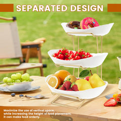 Medium plate of TKSDWBLTY fruit bowl set