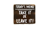 wood hanging camping sign product image
