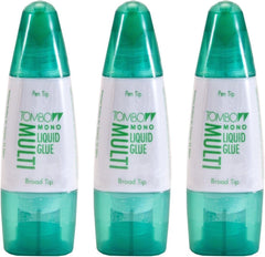 Tombow Mono Multi Liquid Glue 3 Pack packaging
