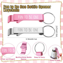 Fun to Be One bottle opener keychain with gift cards