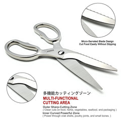 TONMA AUS-8 stainless steel kitchen scissors