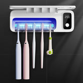 Toothbrush Sanitizer and Holder wall mounted unit
