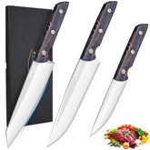 Topfeel 3-piece chef knife set with 8 inch chef knife
