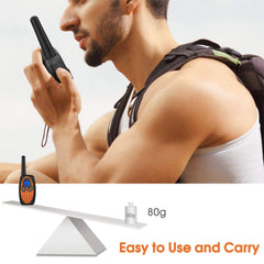 Topsung M880 long range walkie talkie 22 channels 121 privacy codes