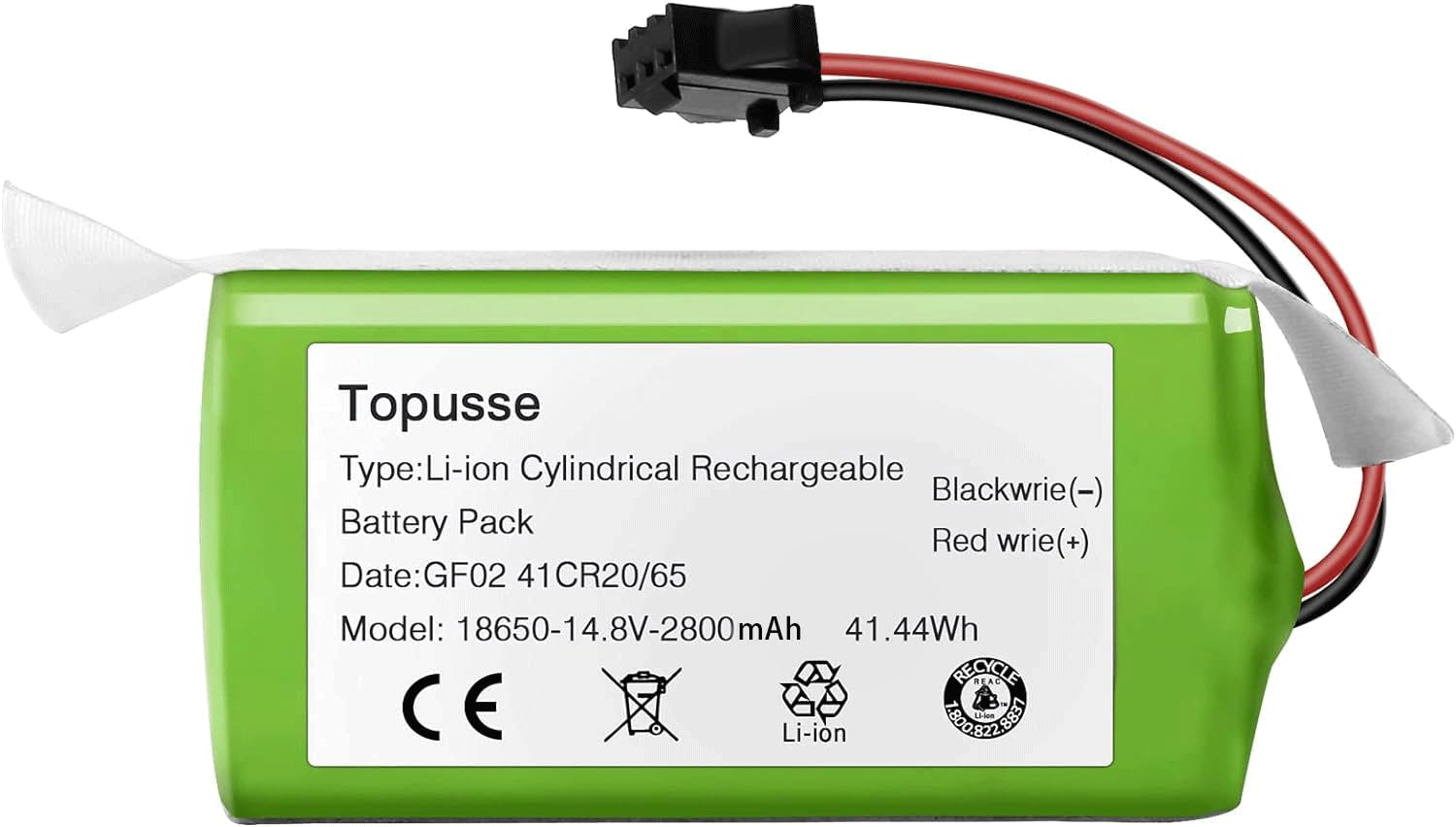 TOPUSSE Pa04 battery for Ecovacs Deebot and Eufy RoboVac
