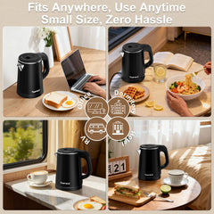 Interior 304 stainless steel BPA-free TOPWIT kettle