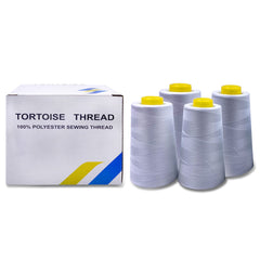 Serger overlock compatible thread by Tortoise 3000 yards per cone