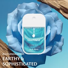 Touchland Dream 5 blue sandalwood scented hand sanitizer mist