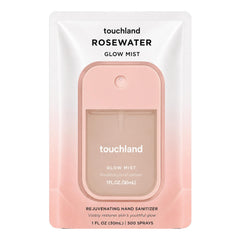 Touchland Glow Revitalizing Hydrating Hand Sanitizer Spray Travel Size bottle