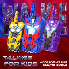 Transform Toys Walkie Talkies for Kids 3 Pack product display