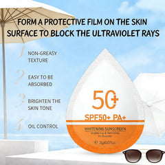 Waterproof and sweatproof sunscreen for outdoor use