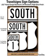 Islamorada Key Largo Florida US 1 South replica highway sign