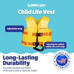 Extra-small life jacket with bottom strap