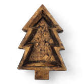 Tree bowl wood dough bowl decorative size 13-14.5 inches