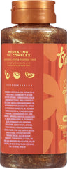 Tree Hut Golden Vanilla Foaming Gel Body Wash label close up