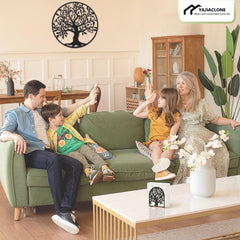 Tree of Life napkin holder with cushioned base
