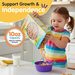 TRENDO BPA-free non-toxic toddler bowls 10 oz set