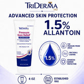 TriDerma MD pressure sore relief healing cream 4 oz tube for bed sores