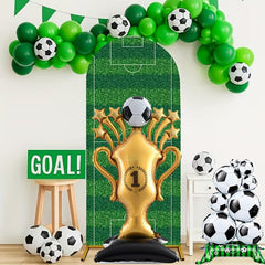trophy foil balloon sized 32.5inch by 59inch