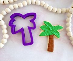 Tropical Flower cookie cutter 3.5w x 3.4h in tropical set