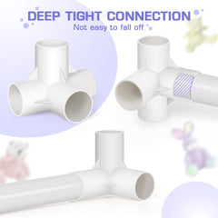 Sturdy rounded-corner design prevents tipping for plush storage