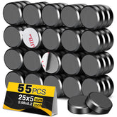 TRYMAG craft magnets 25x5mm ceramic with adhesive backing