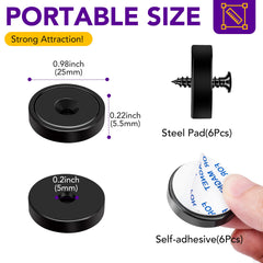 TRYMAG neodymium magnets with up to 80 pounds holding power