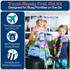 TSA approved travel size first aid kit by KeepGoing