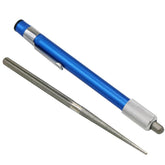 Tsuchbis double tip diamond fishing hook sharpener close up