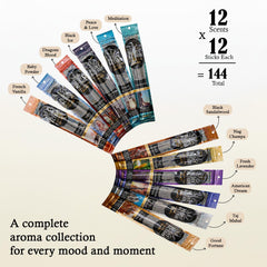 12 packs of Tulasi incense sticks