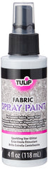 Silver Glitter fabric paint for light fabrics