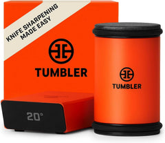 Tumbler Pro Rolling Knife Sharpener Orange front view